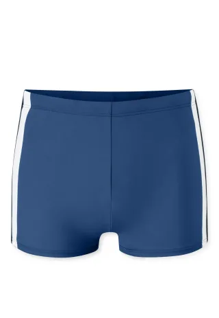 SCHIESSER - Badehose mit Bein blau - Gr. - 7
