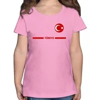 Shirtracer T-Shirt Türkei Trikot Wappen, Türkiye mit Stolz, Türkisches Fan-Motiv 2026 Fussball WM Fanartikel