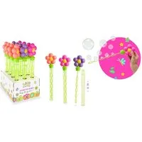 Trendhaus Seifenblasenspielzeug GF-6 Seifenblasen-Blume XXL 120ml, 3-fach sortiert Diese liebevoll ges