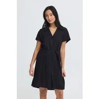 OXMO Minikleid OXNInna V-Neck Kleid - Loose Fit