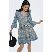 ONLY Minikleid ONLSINA (1-tlg) Drapiert/gerafft