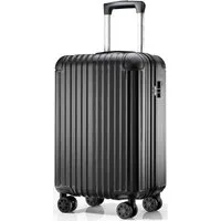 Abistab Hartschalen-Trolley Hartschalen Koffer, robuster Reisekoffer, 4 Rollen, mit Zahlenschloss, Koffer & Trolleys 57/66/76cm, 40/60/100L
