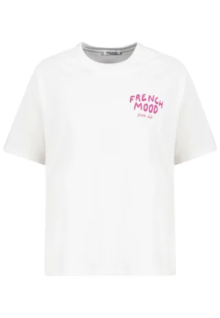 Authentic Style - RE9CIFQtU2hpcnQgUHJpbnQg white - Gr. - S