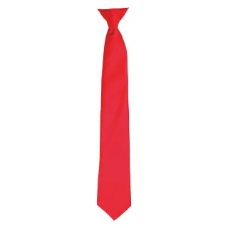 Premier - Krawatte für Herren/Damen Unisex (Erdbeer Rot)