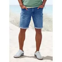 John Devin Jeansshorts 5-Pocket Shorts, aus elastischer Denim-Qualität