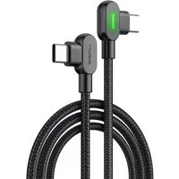 mcdodo 90 Grad Button PD Kabel USB-C auf USB-C 1,5 Meter LED Datenkabel USB-Kabel, USB-C