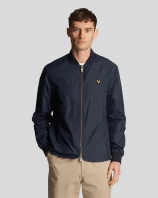 Herren-Bomberjacke von Lyle & Scott in Marineblau