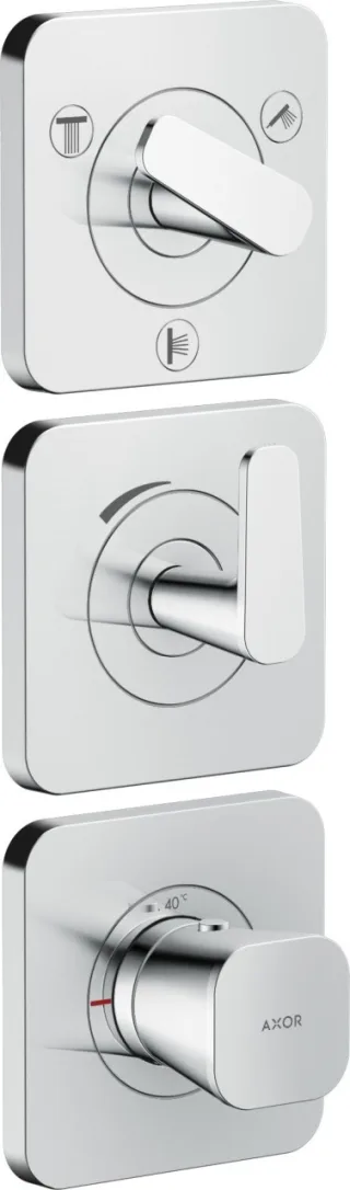 Hansgrohe Thermostat Modul 380/120 Unterputz FS Axor Citterio C 3 Verbr.chrom, 49710000 49710000