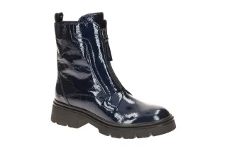 Gabor 71.854.96 Damen Stiefeletten dark-blue (altsilber) mit herausnehmbarer ...
