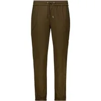 Monari Stoffhose braun,Casual,Polyester,Unifarben,Slim Fit,Mittel
