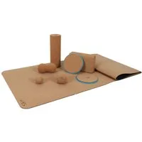 F2 Balanceboard F2 The Ultimate - Yoga Set 8-teilig (Yoga Matte, Korkbälle uvm)