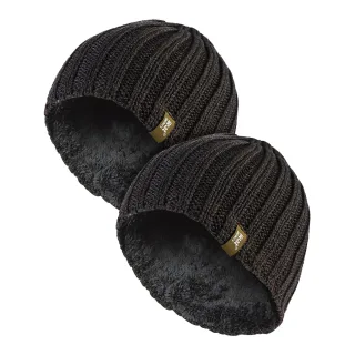 Männer Chunky Weicher Winter Rib Hat - 2er Pack