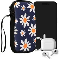 kwmobile Handytasche Handytasche für Smartphones M - 5,5" (1-tlg), Neopren Handy Tasche Hülle Cover Case Schutzhülle
