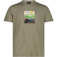 CMP T-Shirt MAN T-SHIRT SAGE-MELA