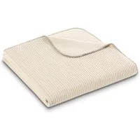 Wohndecke Feel Cord, Biederlack, mit schöner Hoch-Tief-Struktur