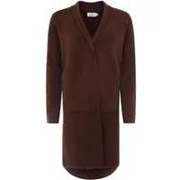 Zwillingsherz Cardigan Strickjacke mit Kragen "Jessi"