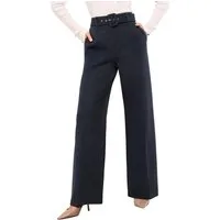 LIPSY Anzughose Lipsy Hose mit weitem Bein und Gürtel, Regular (1-tlg)