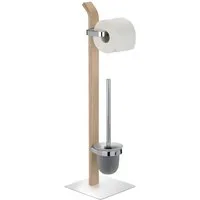 WENKO WC-Garnitur Samona Nature, mit Papierrollenhalter