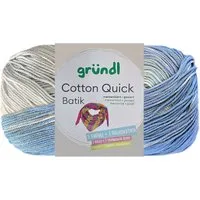 Gründl 100 Gramm Gründl Cotton Quick Batik Farbauswahl Häkelwolle