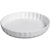 EK Germany Backform Tortenbodenform "Prisma" Steingut Ø 29 cm, 5 cm weiß, (1-tlg)