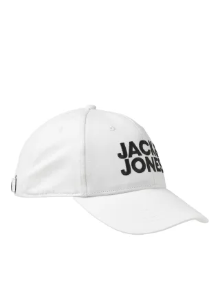 JACK&JONES - JACGALL BASEBALL CAP NOOS white - Gr. - ONE SIZE