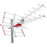 Maclean MCTV-855A Dachantenne (DVB-T, DVB-T2, für Außenbereich), Aktive TV Außenantenne