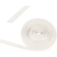 Wamovo Keder 10 Meter Kederband weiß 12 mm Kunststoff Leistenfüller für Wohnwagen
