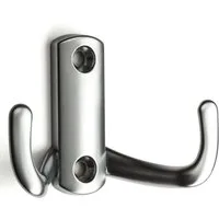 SO-TECH® Garderobenhaken Kleiderhaken JULIE Lochabstand 32 mm, kurz, Chrom matt