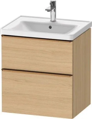 Duravit D-Neo Waschtischunterbau wandhängend Natur Eiche Matt 584x452x625 mm - DE4359004300000 DE4359004300000