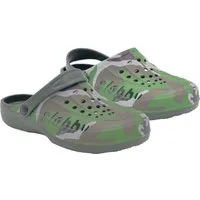 emeco Herren Gartenclogs Clogs Pantoletten Hausschuhe Camouflage GR391 Clog