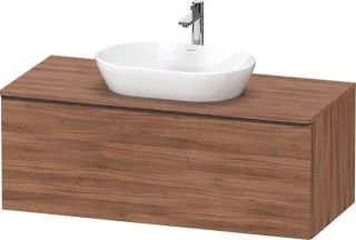 Duravit D-Neo Konsolenwaschtischunterbau wandhängend Nussbaum Matt 1200x550x459 mm - DE49490BD790000 DE49490BD790000