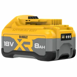 DEWALT 18V XR Tabless Ersatz-Akku, 8 Ah mit Tabless-Akku Technologie - DCB1880-XJ