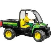 John Deere Gator XUV 855D, Modellfahrzeug mit Fahrer