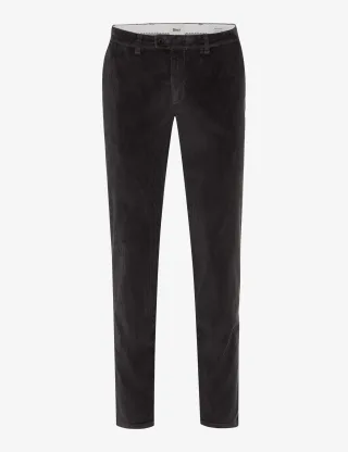 Brax Herren Chino Style FABIO GREY, dunkelgrau, Gr. 35/36