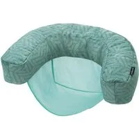 Bestway Schwimmring Everluxe™ (Packung, Textiloberfläche und EPS-Perlen-Füllung), 92 x 66 x 20 cm