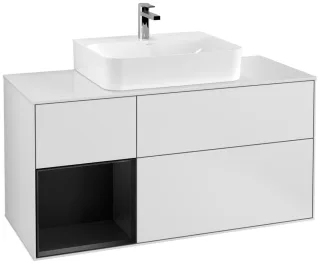Villeroy & Boch Waschtischunterschrank Finion F16 1200x603x501mm WT mittig, F161PDMT F161PDMT