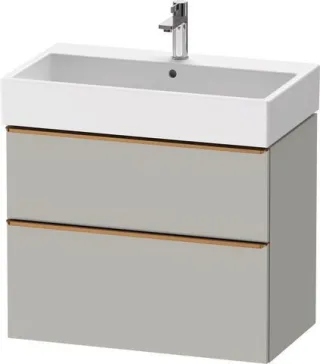 Duravit D-Neo Waschtischunterbau wandhängend Betongrau Matt 784x442x625 mm - DE4373004070000 DE4373004070000