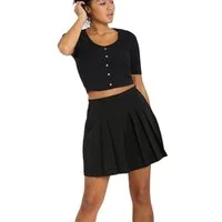 Hell Bunny Shorts Retro Skipper Skort Kurze Hose Plissiert