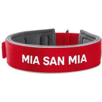 Hunter Hunde-Geschirr FC Bayern München, Hundehalsband Neopren FC Bayern, Rot, Polyester