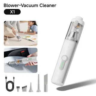 Wireless 3-in-1 Portable Vacuum Cleaner 20000Pa Suction Power 6000mAh Battery USB Rechargeable Handheld Cleaning Tool