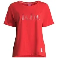salzhaut T-Shirt Damen Kurzarm-Shirt Moratz mit Front-Beflockung Liebe aus Baumwolle