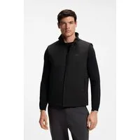 BOSS GREEN Funktionsweste Regular Fit, 4-Wege-Stretch-Qualität, Highloft-Stretch-Wattierung