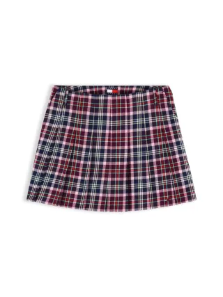 Tommy Hilfiger - Karierter Faltenrock schwarz - Gr. - XS