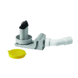 Kaldewei Nexsys 4121 Ablaufgarnitur 687771210000 Sperrwasserhöhe 50mm, mit Haarfangsieb