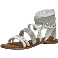 Lazamani Lazamani Sandalen Leder Schaftsandalette