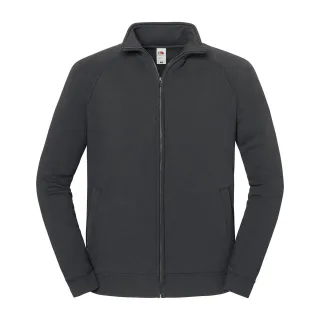 Fruit of the Loom Unisex Erwachsene Ikonische Premium Sweatjacke (Hellgrau)