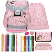 Belmil Schulranzen Set Mini Fit 10-teilig 2025 Mädchen Star Horses