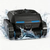 AIRROBO Poolroboter 2026 Upgrade CP400lite Poolroboter Wand & Boden, poolroboter akku, (4 Motoren, 4 Bürstenköpfe, Minuten Akkulaufzeit, schnelles Aufladen, Geeignet für die meisten Schwimmbäder), groBer 4L Filterkorb, 150 Min Laufzeit, 2 Jahr Garant