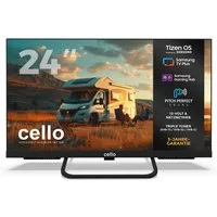 Cello CTrav-24TZ LED-Fernseher (60,96 cm/24 Zoll, 4K Ultra HD, Smart-TV, Pitch Perfect Sound, Triple Tuner, Wifi)