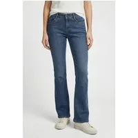 MAC Bootcut-Jeans DETROIT flared Aufwendig gearbeitete Details an den Vordertaschen